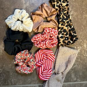 Chic Hair Accessory Collection - Black, Cream, Red, Tan, Brown